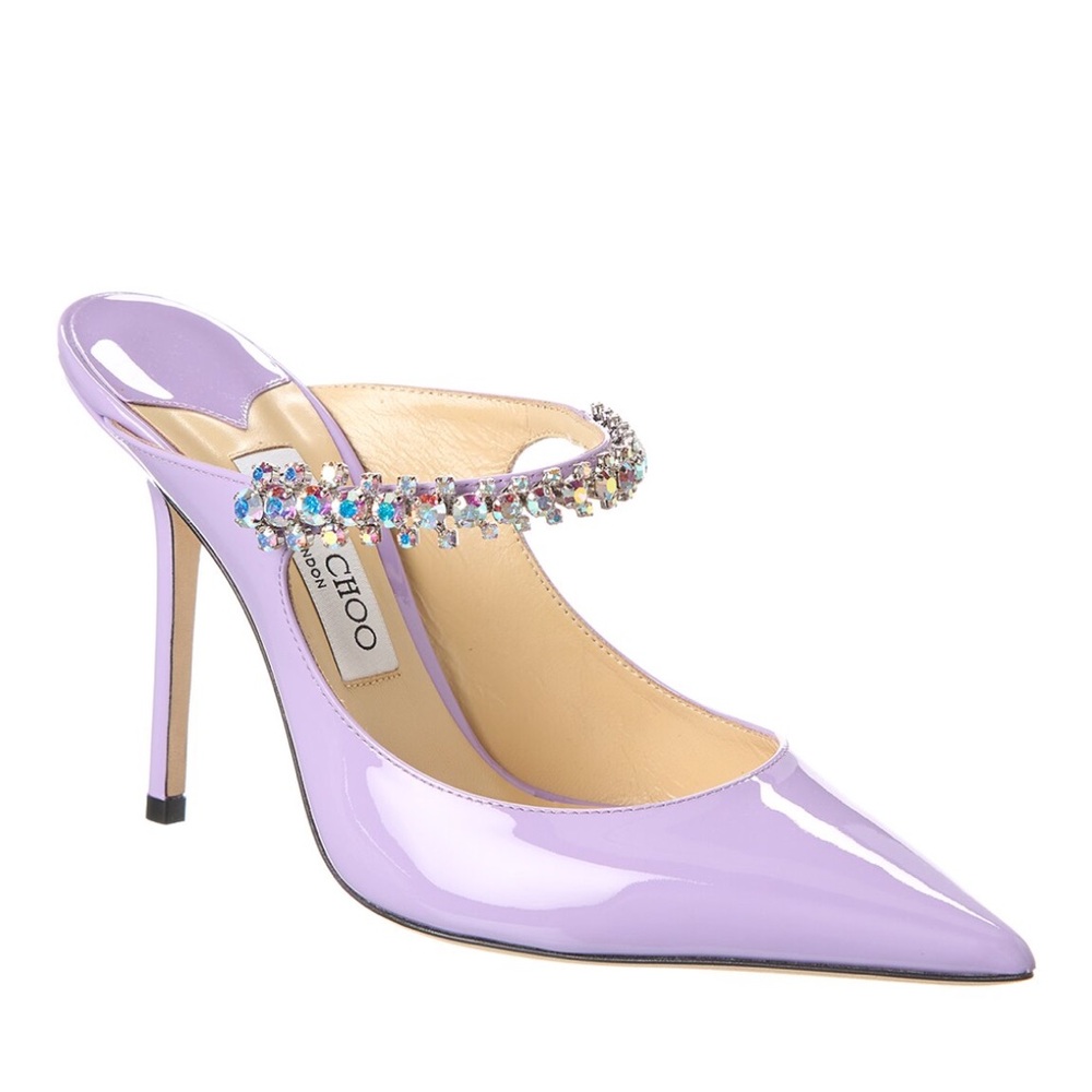Jimmy Choo. NWT. Size 38. Bing 100 Wisteria